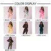 Custom Fall Clothing Track Suit Women Tracksuit Plain Private Label Sweat Suit Jogging Suit Set